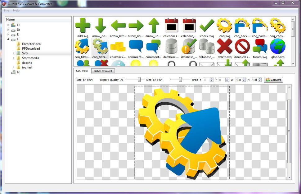 Download Aurora SVG Viewer & Converter download for free - GetWinPCSoft