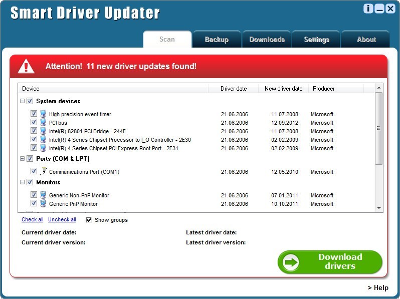 Smart Driver Manager 6.4.976 download the new version for mac