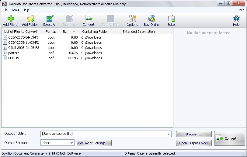 Doxillion Document Converter Plus 7.25 download the last version for mac