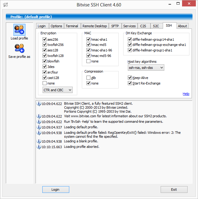 Bitvise SSH Client 9.31 instal the new