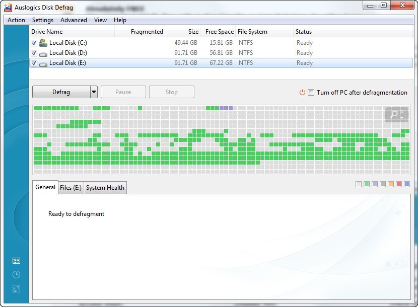 download disk defrag