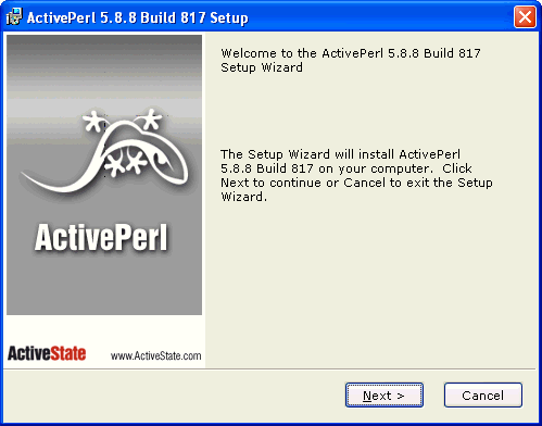 activeperl 5.8windows