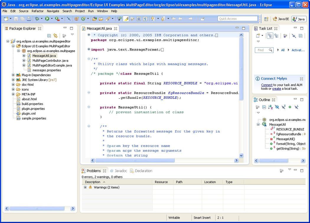 eclipse neon download for java developers