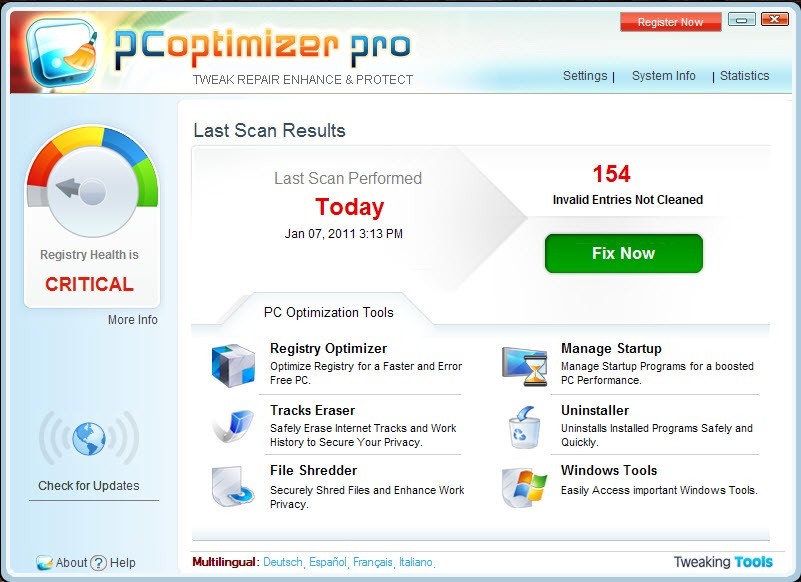 Optimizer 15.4 download the new for windows