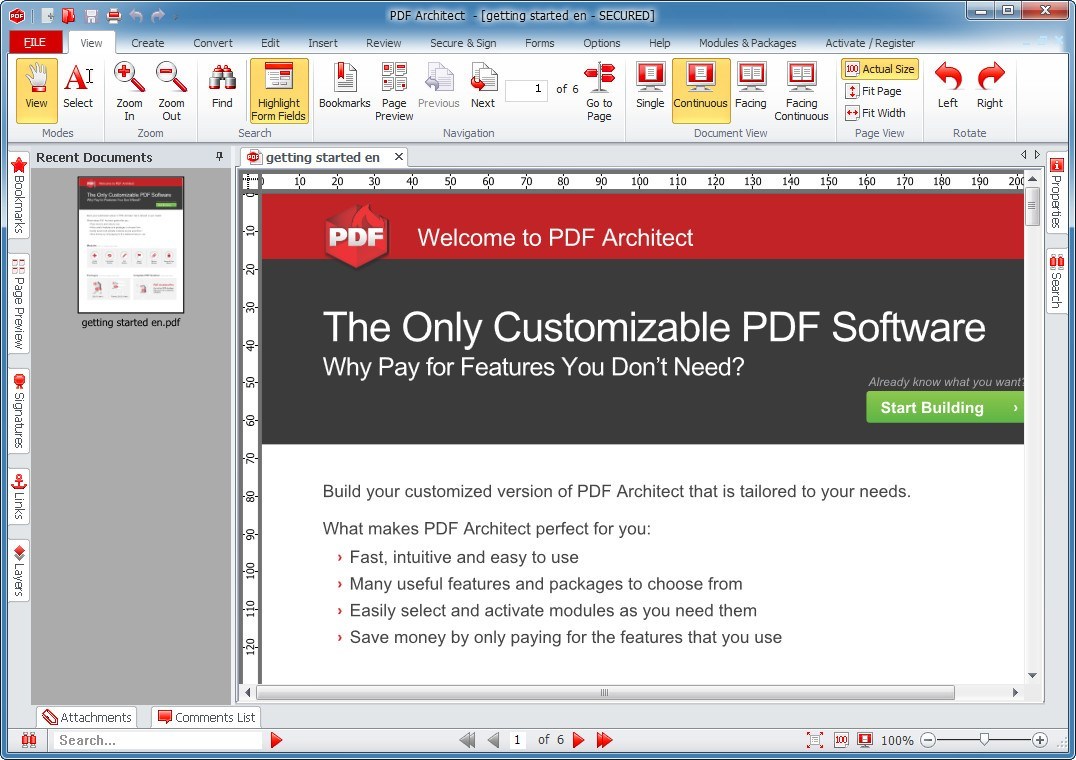 PDF Architect Pro 9.0.45.21322 download the last version for ios