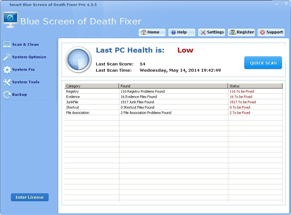 smart blue screen of death fixer pro