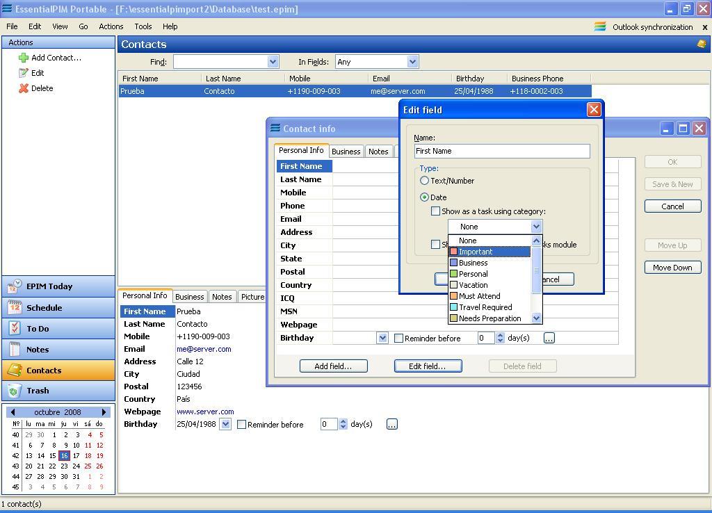 EssentialPIM Pro 11.7.2 instal the last version for windows