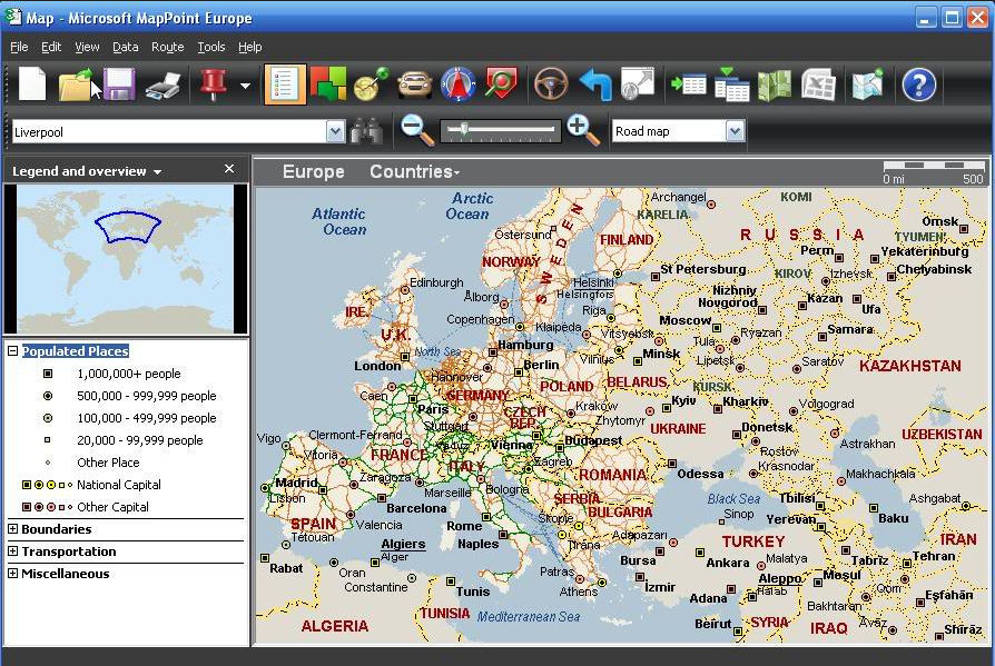 MapPoint 2013 Europe  cheap license