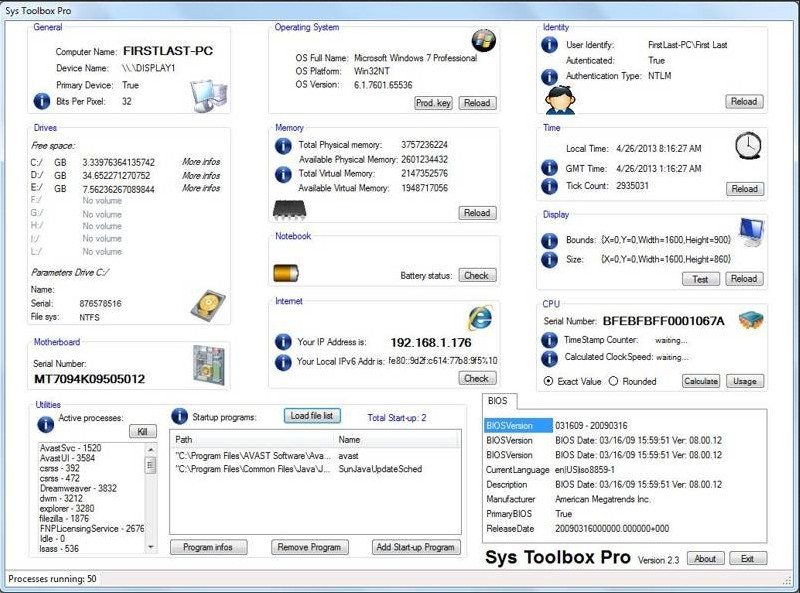 toolbox pc software