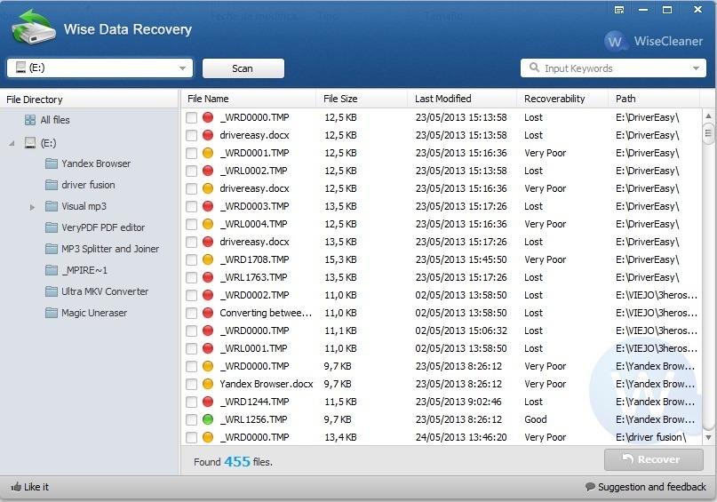 Wise Data Recovery 6.1.4.496 instal the new for mac