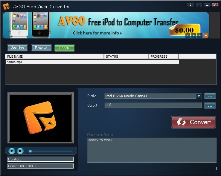 100 free avi to dvd converter