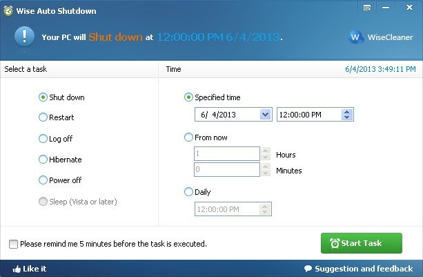 download the new for windows Wise Auto Shutdown 2.0.3.104