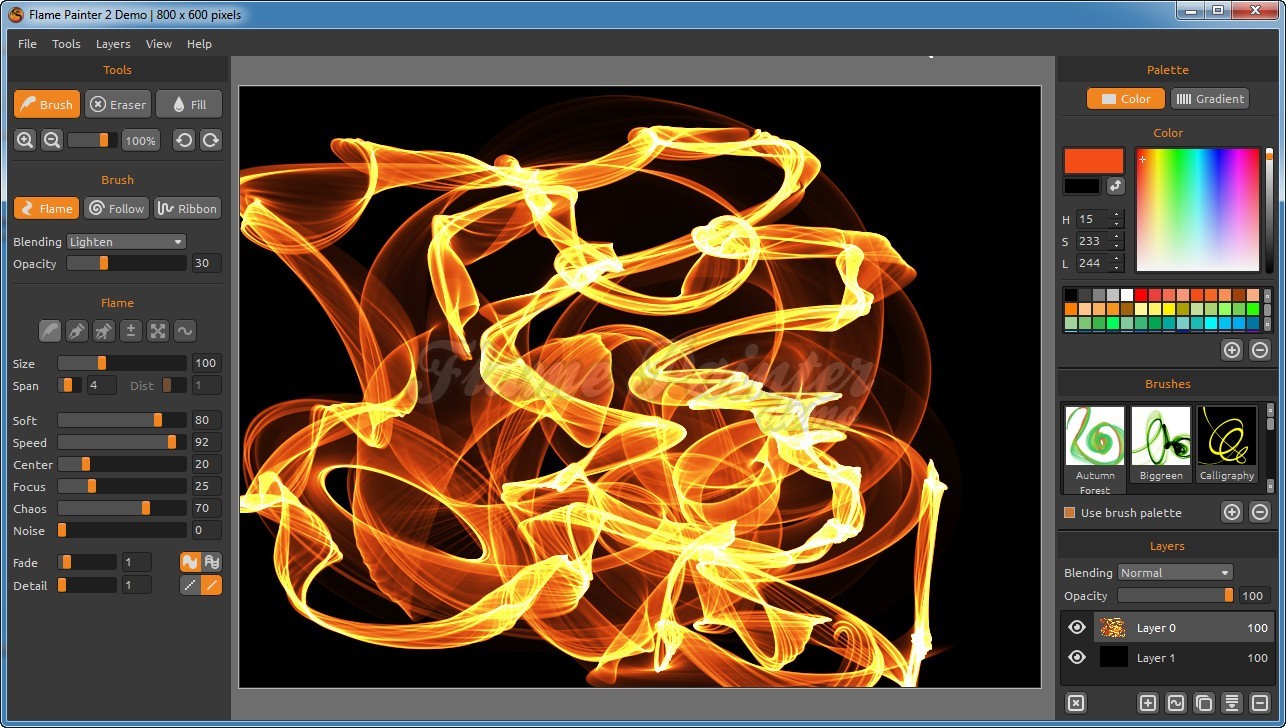 flame painter free online