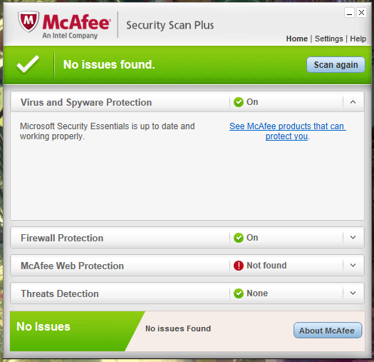 Mcafee Security Scan Plus Latest Version Get Best Windows Software