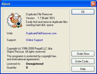 duplicate file remover