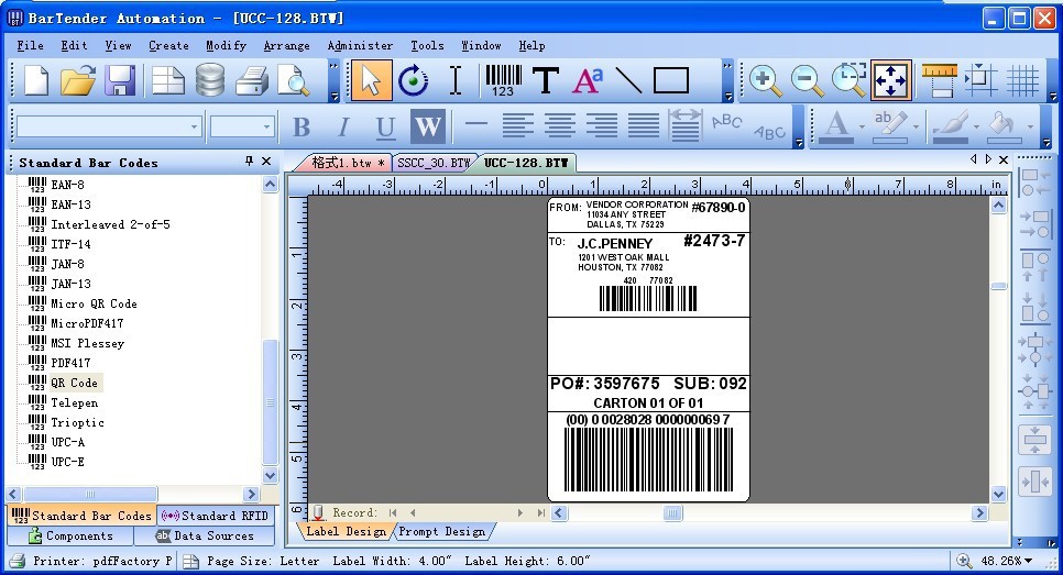 bartender label software for windows 7