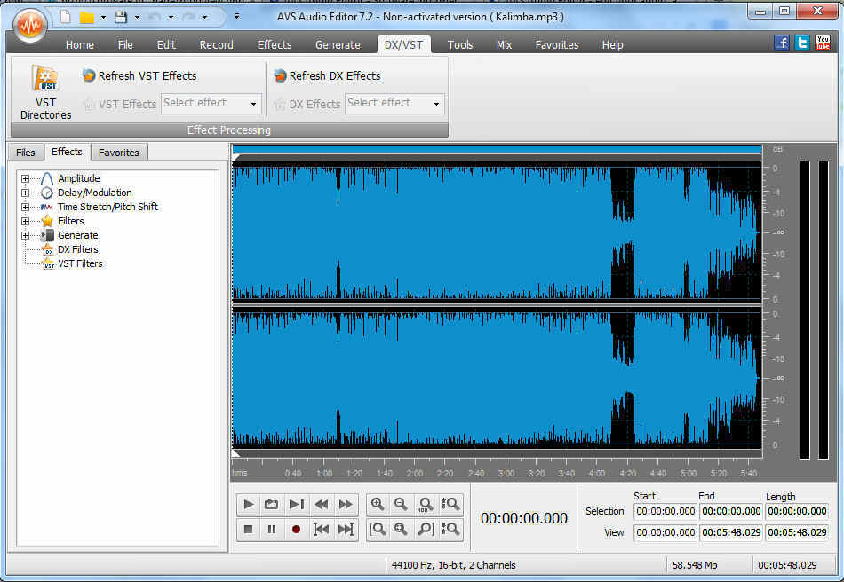 AVS Audio Editor 10.4.2.571 for ios download free