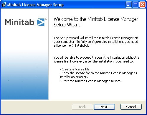 minitab license manager download