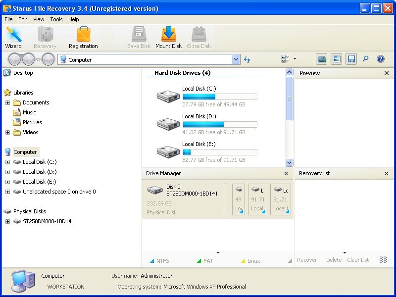Starus NTFS / FAT Recovery 4.8 for apple download free