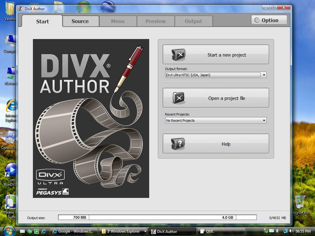DivX instal the last version for windows