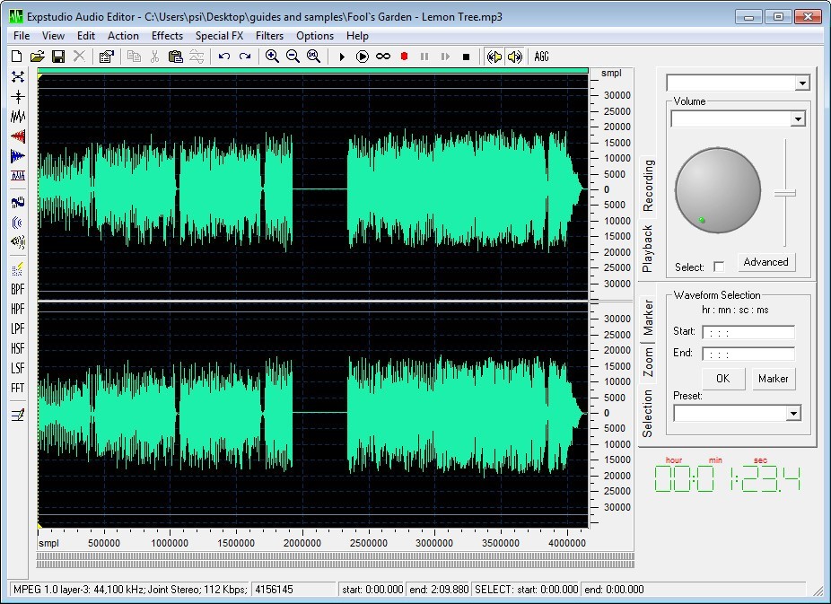 power audio editor free download