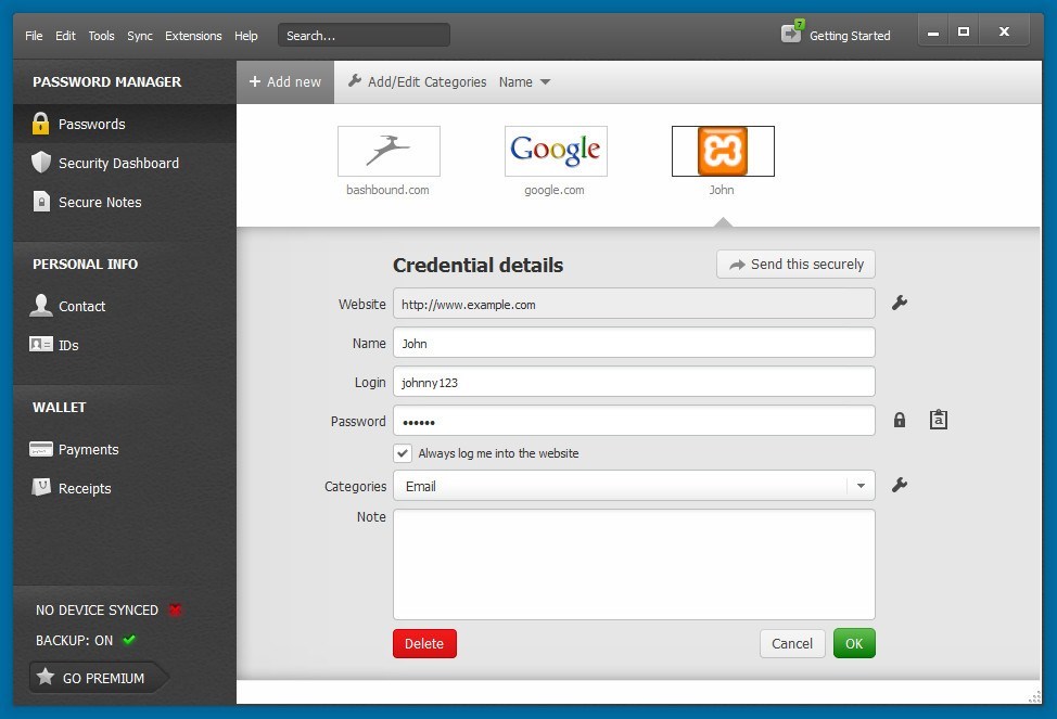 dashlane premium free download