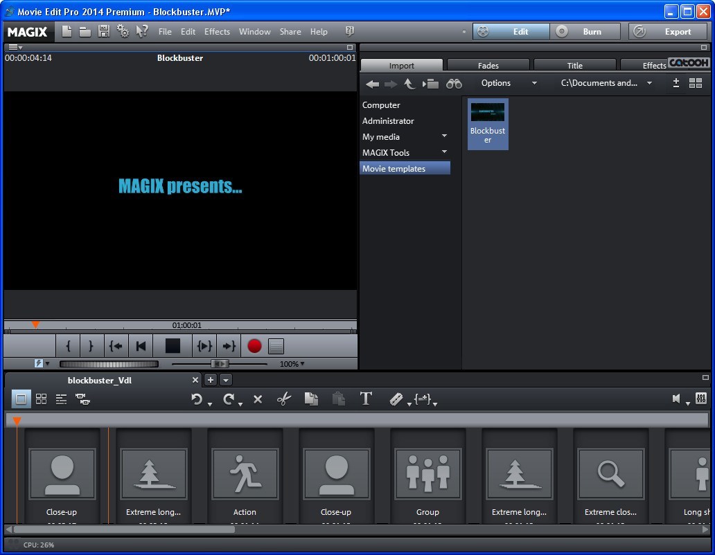 MAGIX Movie Studio Platinum 23.0.1.180 for mac instal free