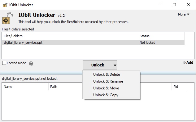 IObit Unlocker free download