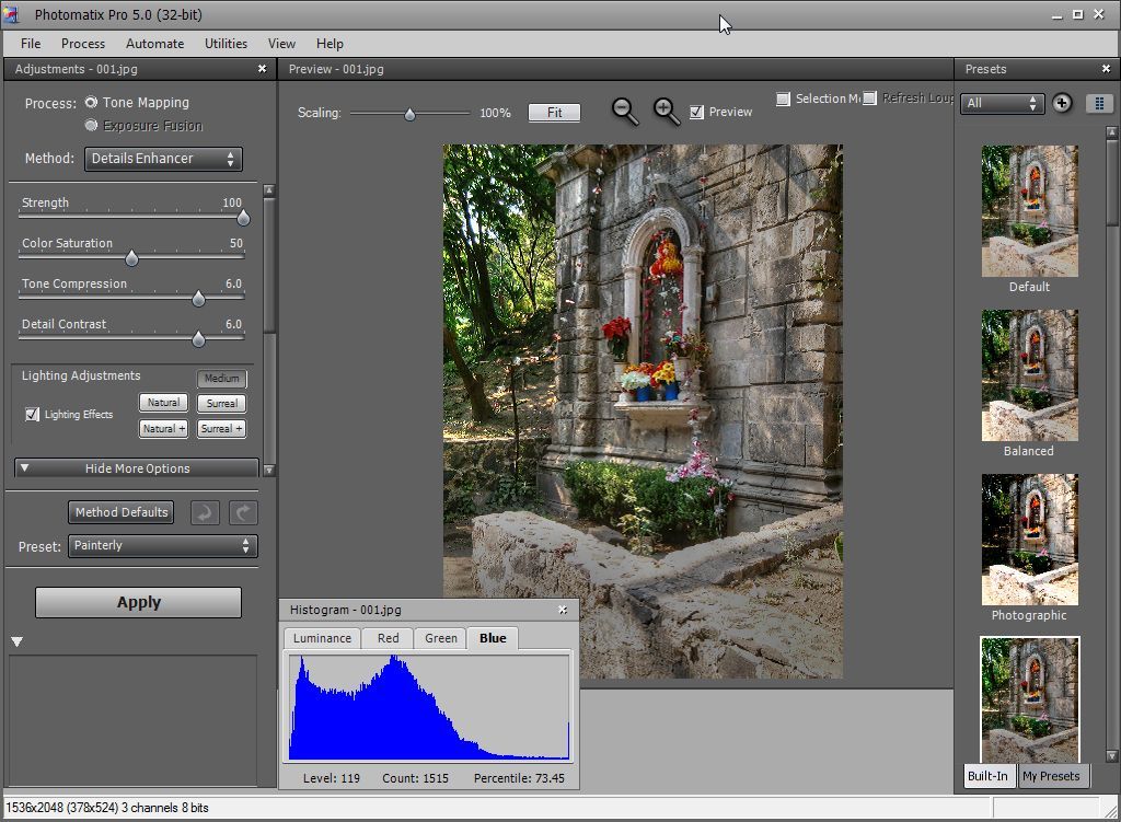 free instals HDRsoft Photomatix Pro 7.1 Beta 1