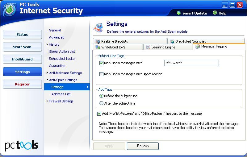 PC Tools Security latest version Get best