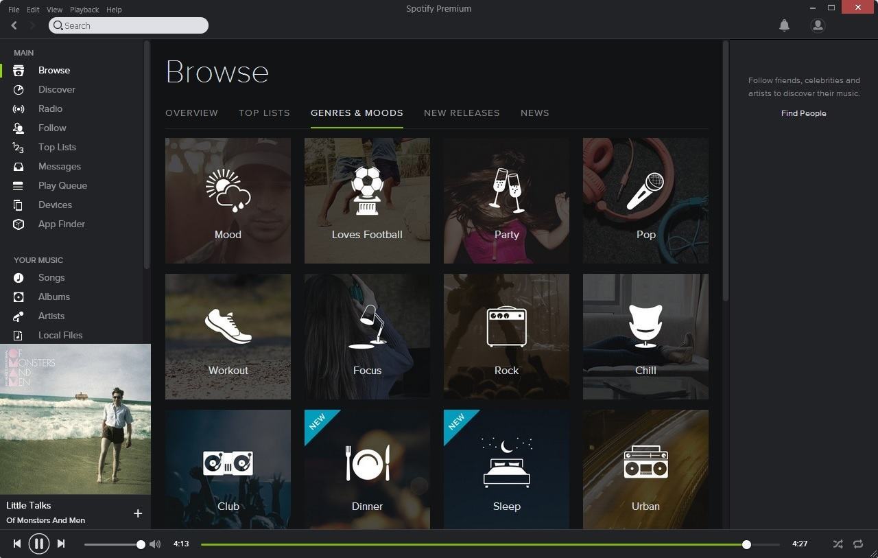 Spotify 1.2.16.947 download the new version for windows