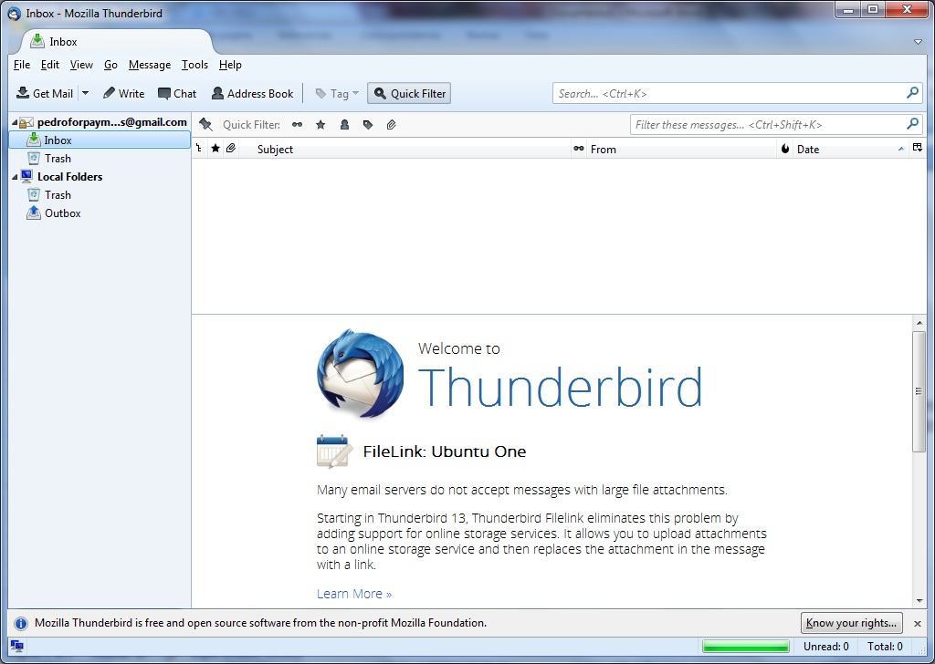 Mozilla Thunderbird 115.1.1 free instal