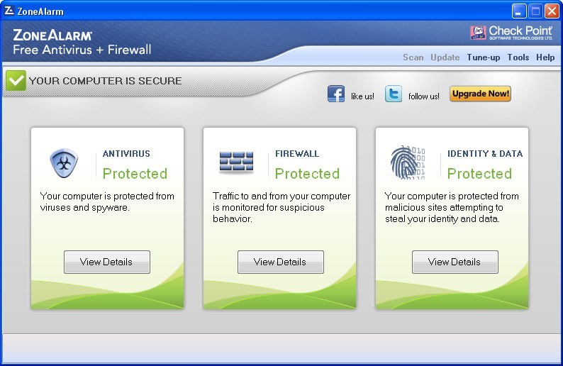 zonealarm free antivirus best for firewall protection