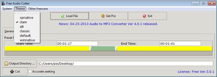 Free Audio Cutter latest version - Get best Windows software