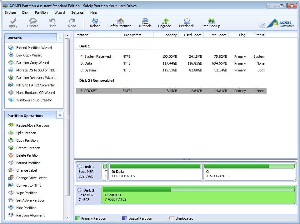 aomei partition assistant standard edition 6.3