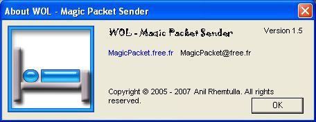 wol magic packet sender windows 7