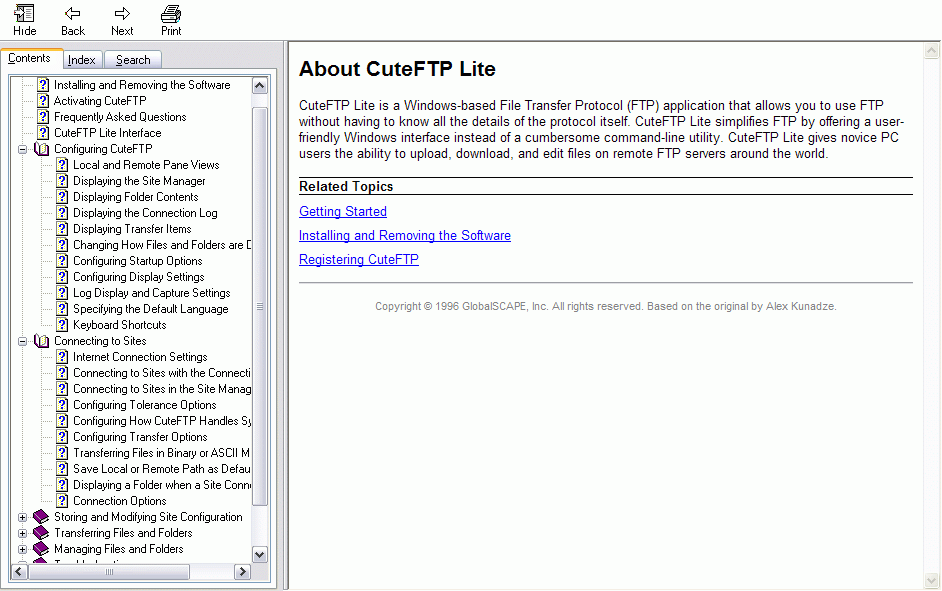 download cute ftp free
