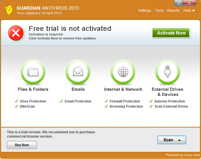 guardian activation keys free