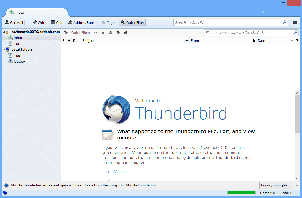 mozilla thunderbird email reviews
