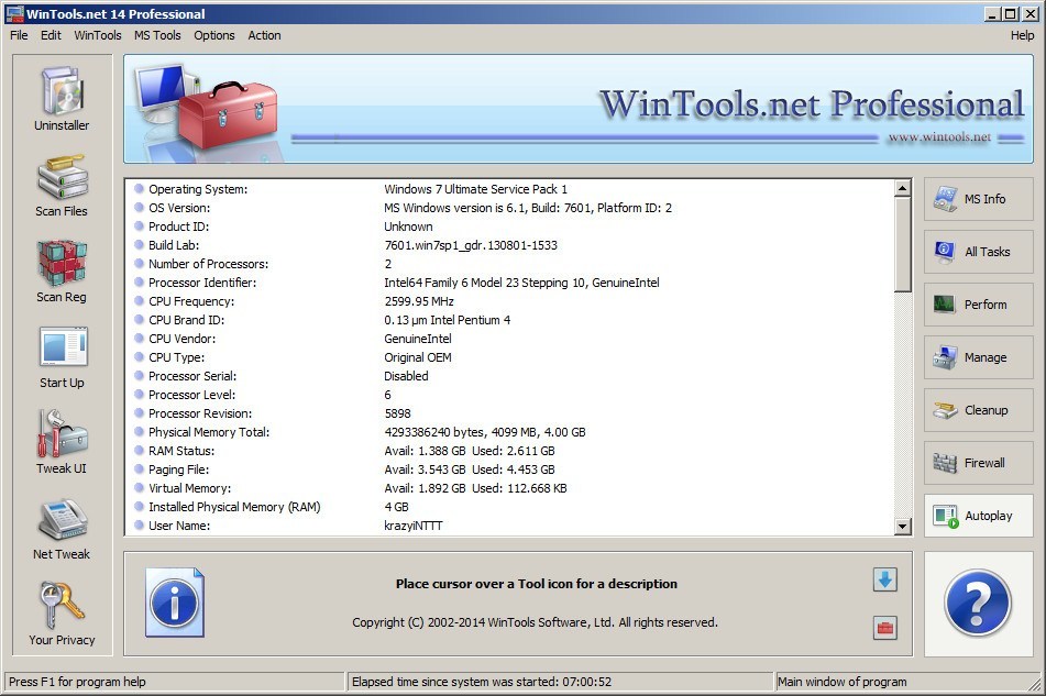 WinTools net Premium 23.8.1 download the last version for windows