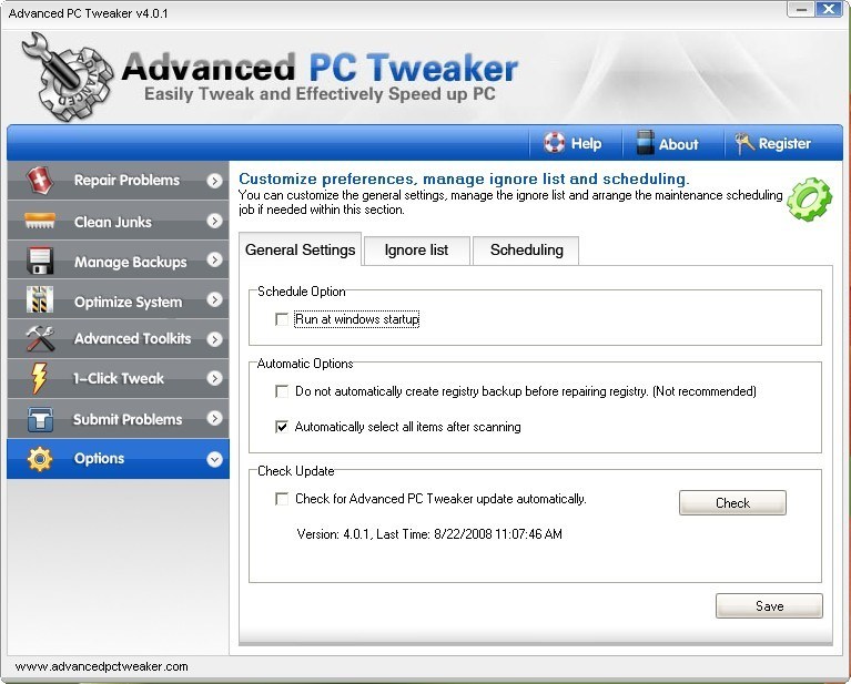 tweaker pc