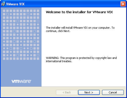 vmware workstation player vix download