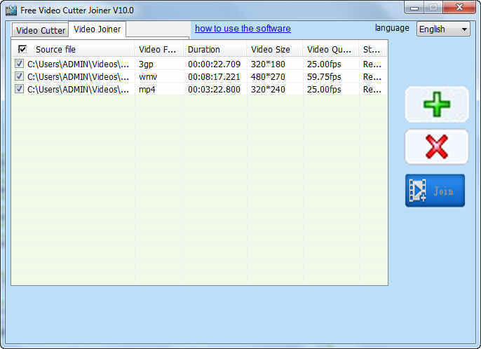 free video cutter joiner 2.0.1.0 download