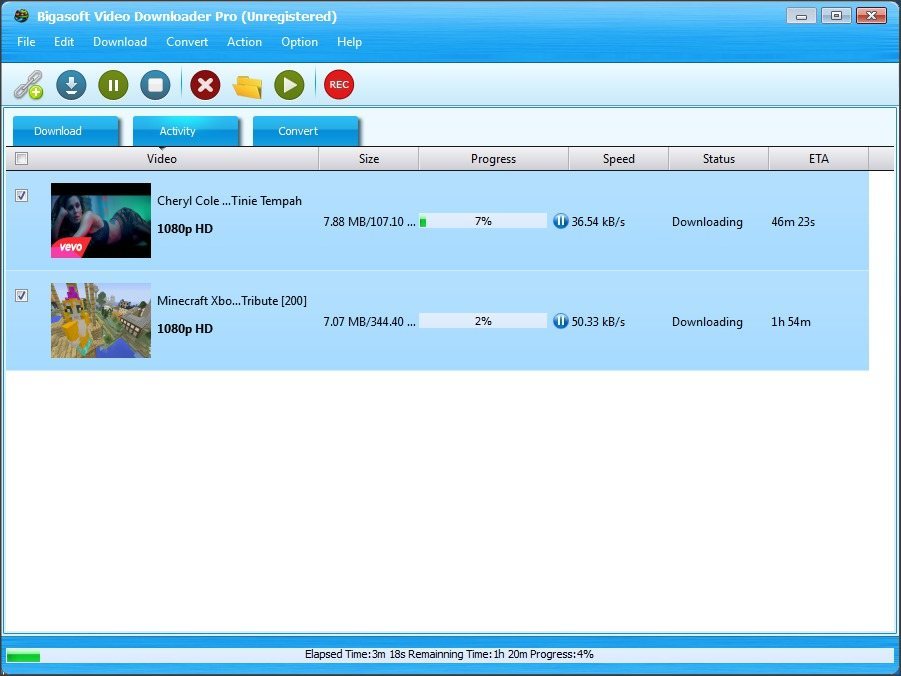 Bigasoft Video Downloader Pro download for free - GetWinPCSoft