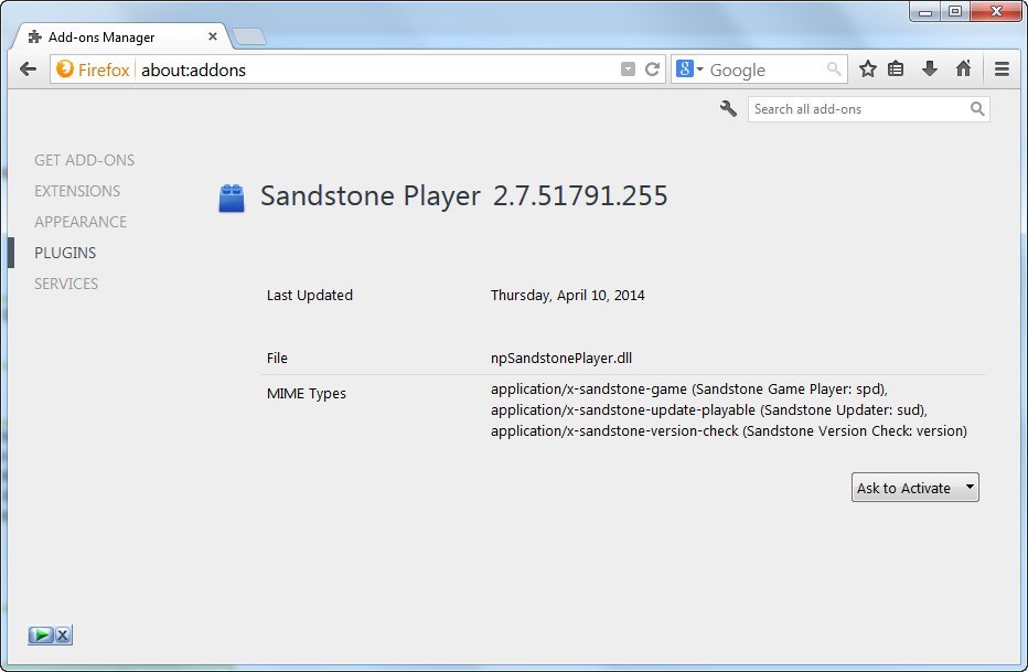 sandstone player windows 10 download