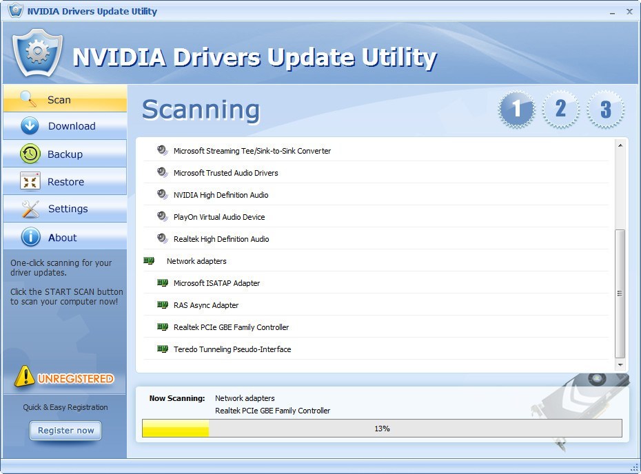 update driver nvdia