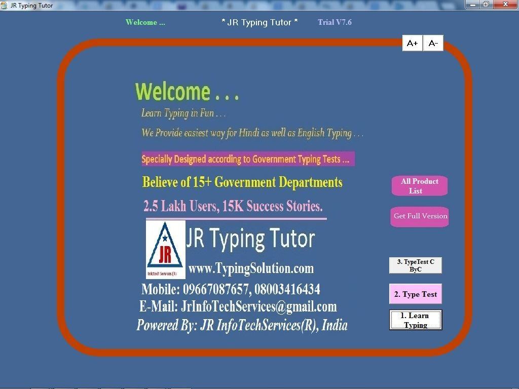 hindi english typing app