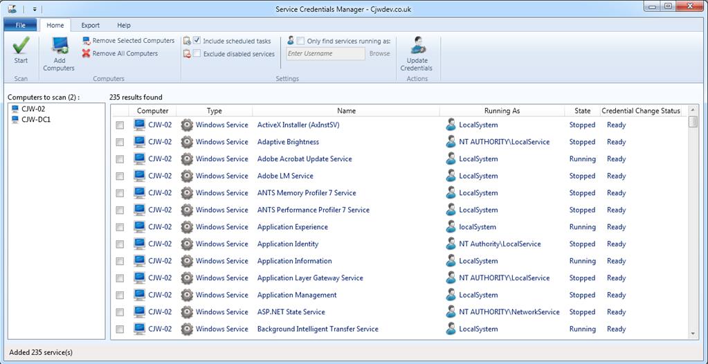 Service Credentials Manager latest version - Get best Windows software