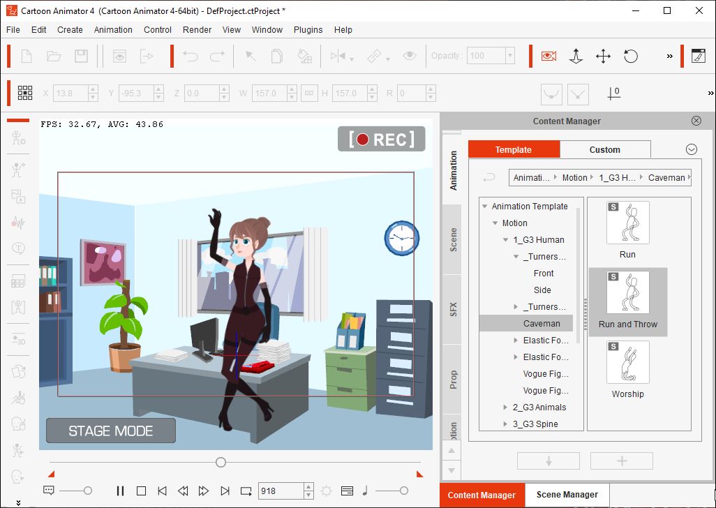 CrazyTalk Animator Pipeline download for free - GetWinPCSoft