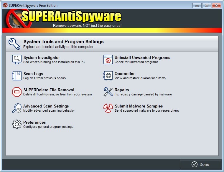 download SuperAntiSpyware Professional X 10.0.1256 free